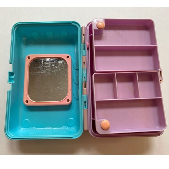 1991 Make Up Storage Kit by Redbox Jewelry Case - Picture 4 of 6